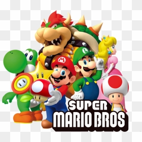 Super Mario Bros - Super Mario Team, HD Png Download - super mario world png