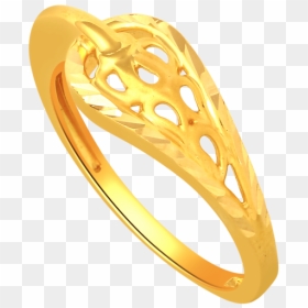 Gold Ring New Design For Female, HD Png Download - gold ring png