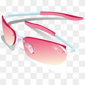 Transparent Pink Sunglasses Clipart - Travel Vector, HD Png Download - shutter shades png