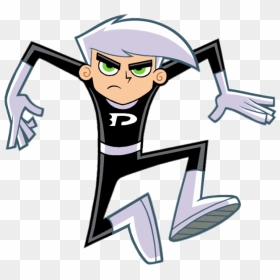 Danny Phantom Jumping - Danny Phantom Png, Transparent Png - danny phantom png