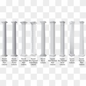 Fiberglass Column Pergolas, HD Png Download - column png