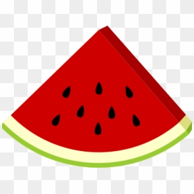 Watermelon Clipart Sliced - نقاشی هندوانه و انار, HD Png Download - watermelon slice png