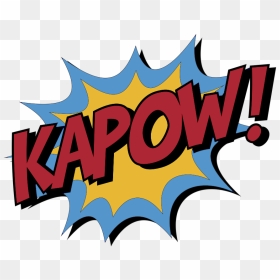 Kapow Superhero, HD Png Download - kapow png
