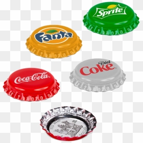 Ikfid12015 3 - Coke Cap Silver Coin, HD Png Download - sprite bottle png