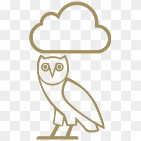Curate An Ovo Playlist Based On The Current Weather - Logo Octobers Very Own, HD Png Download - ovo owl png