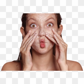 Transparent Surprised Girl Png - St Ives Avocado & Honey Face Scrub, Png Download - surprised png