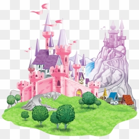 Transparent Castle Princess Aurora - Disney Princess Castle Png, Png Download - cinderella castle png