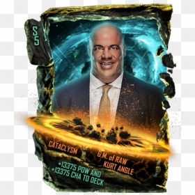 Wwe Supercard, HD Png Download - kurt angle png