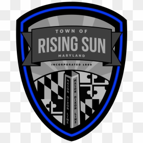 Rising Sun Police Department - Flag Of Maryland, HD Png Download - rising sun png