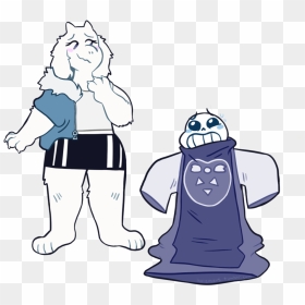 Image For How To Draw Evil Cuphead Cool Kids Art - Undertale Toriel And Sans Fanart, HD Png Download - toriel png