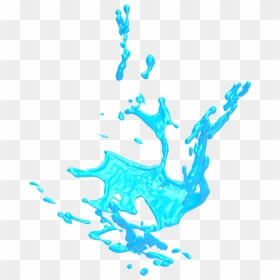 Transparent Watercolor Splash - Splash Render, HD Png Download - blue splash png