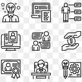 Resume Icons Png, Transparent Png - resume icons png