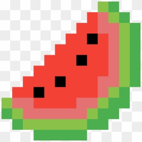 Pixel Art 10 By 10 , Png Download - Watermelon Pixel Art, Transparent Png - watermelon slice png