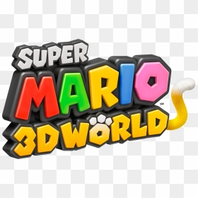 Image Illustrative De L"article Super Mario 3d World - Super Mario 3d World Title Png, Transparent Png - super mario world png