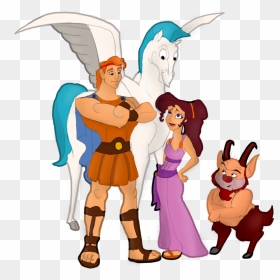 Meg Hercules And Pegasus Clipart , Png Download - Hercules Png, Transparent Png - hercules png