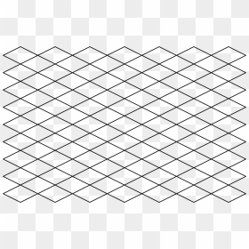 Diamond Pattern Png - Monochrome, Transparent Png - grid pattern png