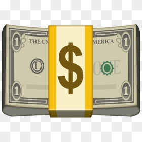 Emoji Iphone Money Png, Transparent Png - gold dollar sign png