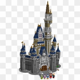 Walt Disney Castle Png - Lego Digital Designer Disney Castle, Transparent Png - cinderella castle png