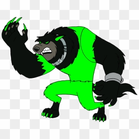 Danny Phantom Wolf Ghost - Danny Phantom Wulf Png, Transparent Png - danny phantom png