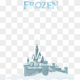 Frozen Castle - Istana Frozen 2 Png, Transparent Png - cinderella castle png