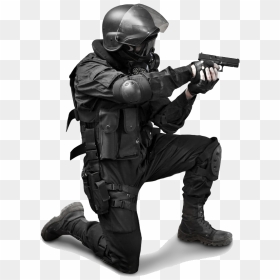 Special Forces Military Stock Photography Soldier - Military Special Forces Body, HD Png Download - holding gun png