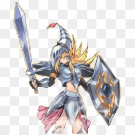 Dark Magician Girl The Dragon Knight Dmgdk By Goku162008 - Dark Magician Girl The Dragon Knight Png, Transparent Png - dark magician png