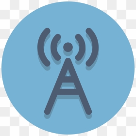 Network Communication Icon Png, Transparent Png - radio tower png
