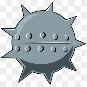 Cartoon Sea Mine Clip Arts - Cartoon Sea Mine, HD Png Download - cartoon explosion png