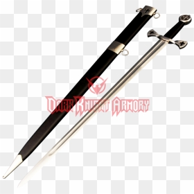 Gothic Cross Arming Sword - Sword, HD Png Download - gothic cross png