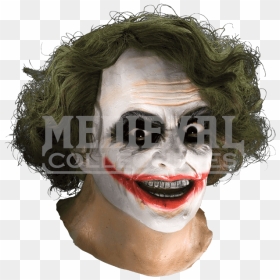 Transparent Joker Smile Png - Joker Heath Ledger Hairstyle, Png Download - joker smile png