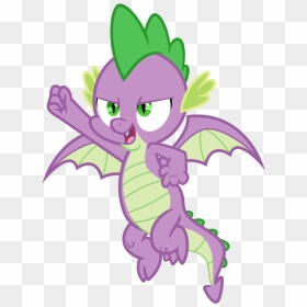 Transparent Dragon Wings Png - My Little Pony Spike With Wings, Png Download - dragon wings png