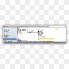 70 Zip File - Mac Os X Lion Finder, HD Png Download - manila folder png