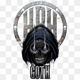 Hard Rock Hell Logo, HD Png Download - goth png