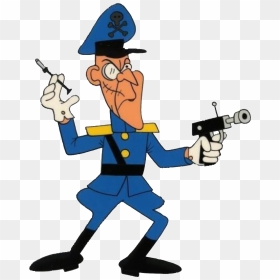 Fearless Leader - Fearless Leader Rocky And Bullwinkle, HD Png Download - holding gun png