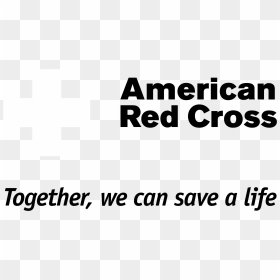 American Red Cross Logo Black And White - Human Action, HD Png Download - cross clipart black and white png