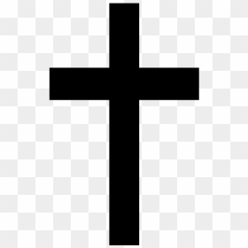Cross, HD Png Download - cross clipart black and white png