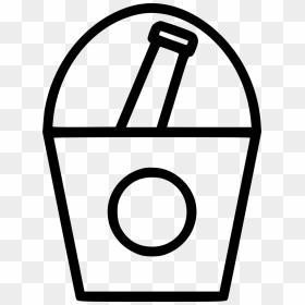 Bucket Chill Bottle Comments - Portable Network Graphics, HD Png Download - beer bucket png