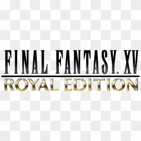 Transparent Final Fantasy Png - Final Fantasy, Png Download - final fantasy xv logo png