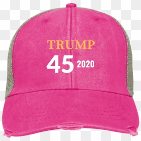 Trump 45 2020 Embroidery Hat Adams Ollie Cap - Baseball Cap, HD Png Download - trump hat png