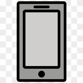 Mobile Phone Emoji Clipart, HD Png Download - phone emoji png