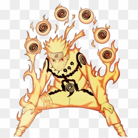 Naruto Akra Mode Png Clipart - Nine Tails Chakra Mode Naruto, Transparent Png - naruto logo png