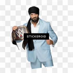 Jinder Mahal Suit Belt - Jinder Mahal, HD Png Download - jinder mahal png