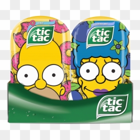 Tray Option1 Homer Marge - Tic Tac Design, HD Png Download - marge simpson png