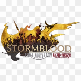 Final Fantasy Wiki - Ffxiv Stormblood Logo, HD Png Download - final fantasy xv logo png