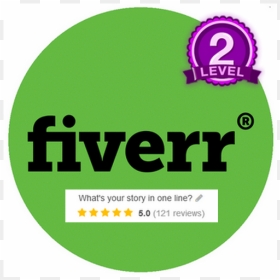 Sell Your Product By A 5 Star Fiverr Account - Graphic Design, HD Png Download - fiverr logo png