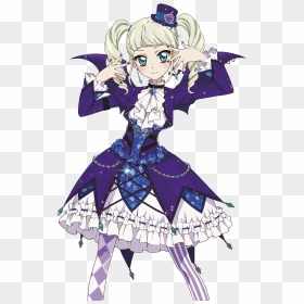 Yurika Todo goth Magic Coord - Aikatsu Yurika, HD Png Download - goth png