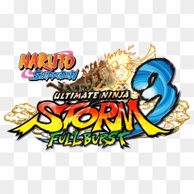 Naruto Storm 4 Logo Png - Naruto Storm 3 Full Burst Logo, Transparent Png - naruto logo png
