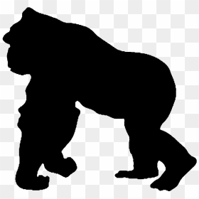 Gorilla Emblem Bo - Gorilla Silhouette Png, Transparent Png - black ops 2 logo png