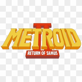 Metroid 2 Return Of Samus Logo, HD Png Download - metroid png