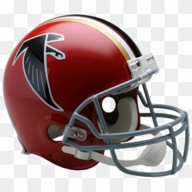 Atlanta Falcons Helmet 1966-1969 - Energy Absorbing Football Helmet 1970, HD Png Download - atlanta falcons png